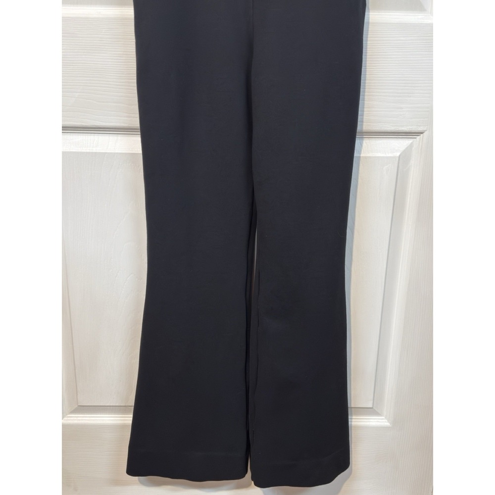 Spanx The Perfect Sleeveless Jumpsuit Black Flared Leg Women's Size M Regular - Picture 3 of 15